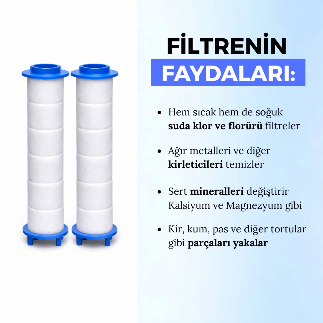 Duş Başlığı Yedek Filtresi